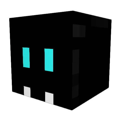 demonside Minecraft avatar head, 3D render