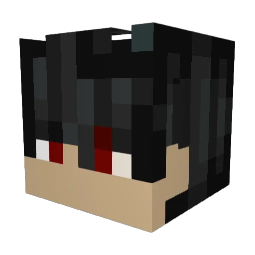 demonslayer1018 Minecraft avatar head, 3D render