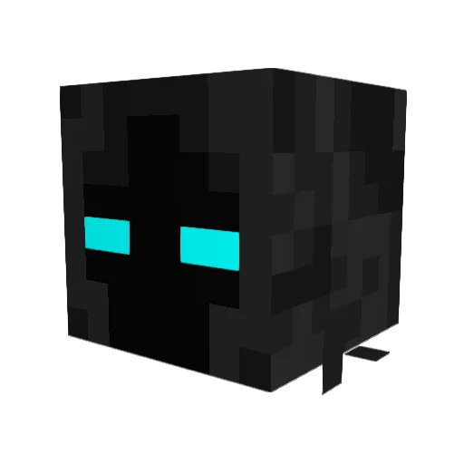 demortifier Minecraft avatar head, 3D render