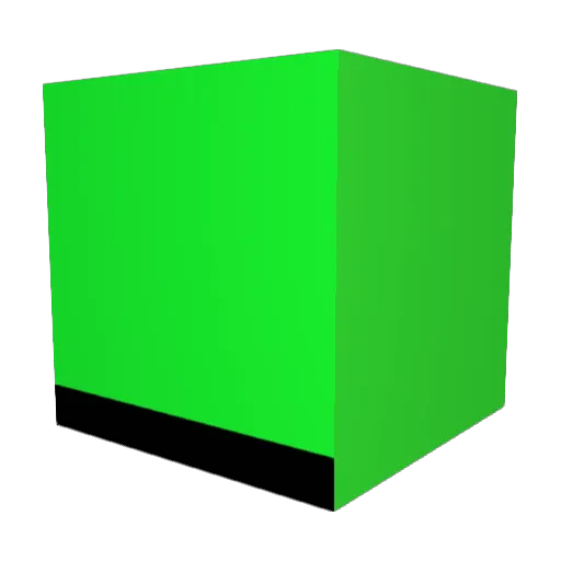 den19kkk Minecraft avatar head, 3D render