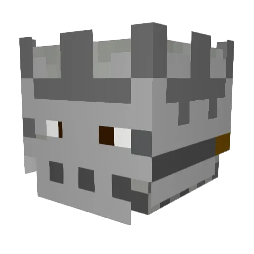 denbot3469 Minecraft avatar head, 3D render