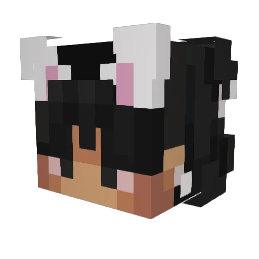 deneks48 Minecraft avatar head, 3D render
