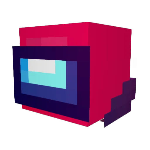 denis_themenace Minecraft avatar head, 3D render