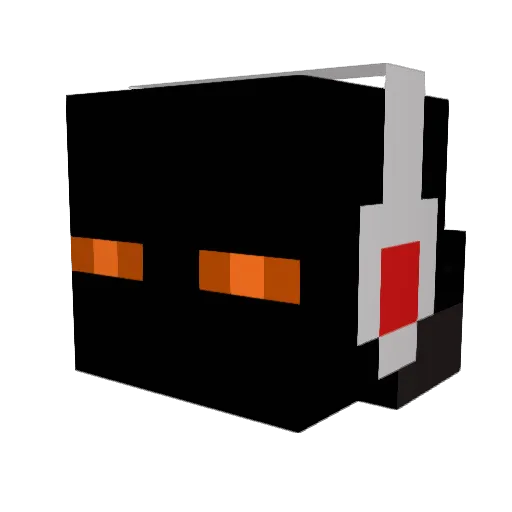 denise223 Minecraft avatar head, 3D render
