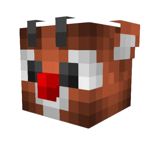 denizcanS Minecraft avatar head, 3D render
