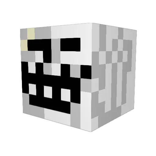 dennisc1995 Minecraft avatar head, 3D render