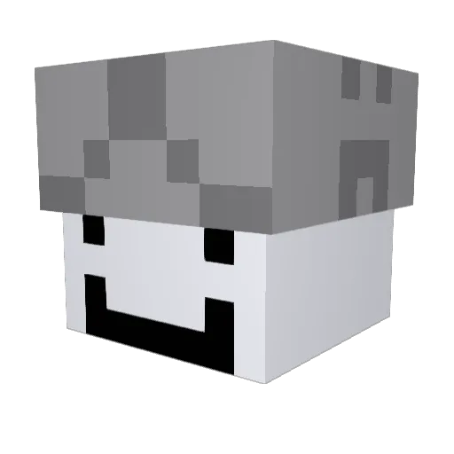 dennybug123 Minecraft avatar head, 3D render