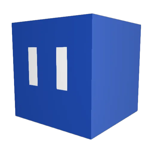 denosawr Minecraft avatar head, 3D render