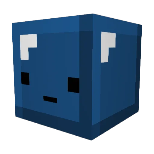 dentoire Minecraft avatar head, 3D render