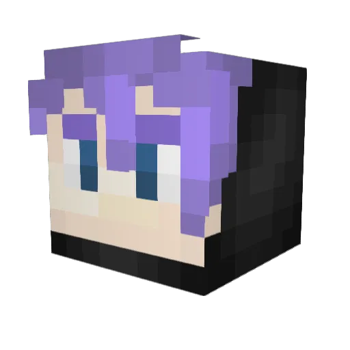 deoridsky Minecraft avatar head, 3D render