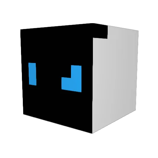 deprived_oflight Minecraft avatar head, 3D render