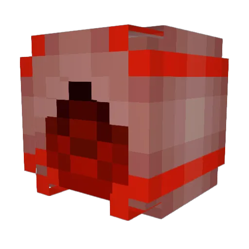 derEchte696 Minecraft avatar head, 3D render