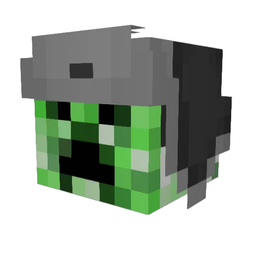 derStein12 Minecraft avatar head, 3D render