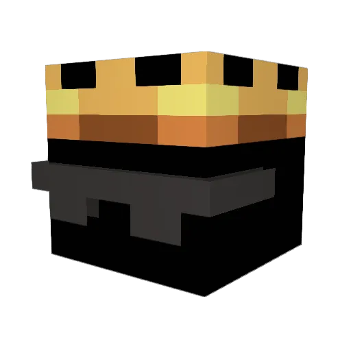 derTarma Minecraft avatar head, 3D render