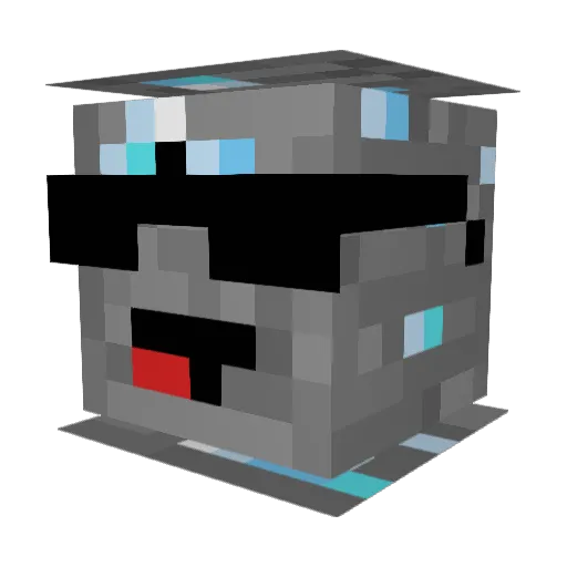 der_Babo2006 Minecraft avatar head, 3D render
