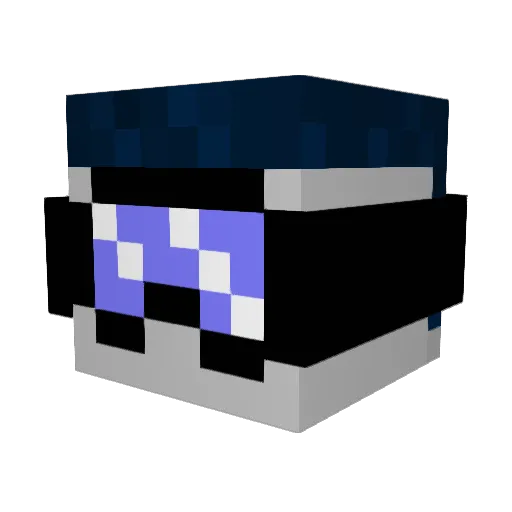 der_Falke12 Minecraft avatar head, 3D render