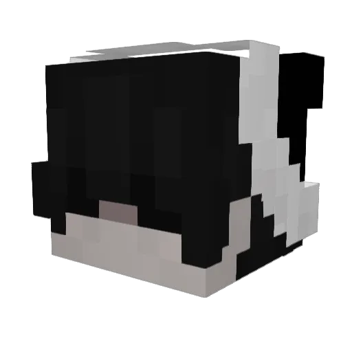 der_echte_Kluf Minecraft avatar head, 3D render