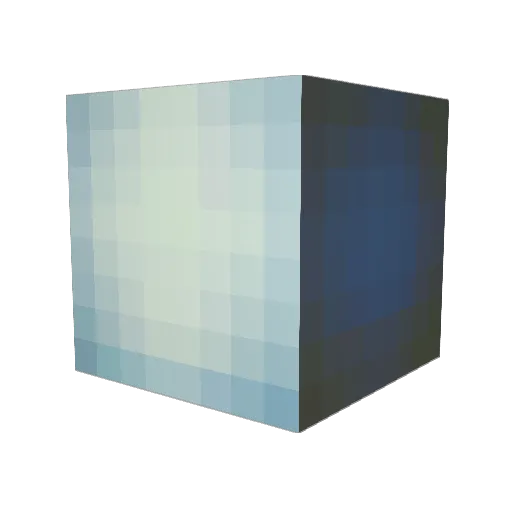 der_laxmax Minecraft avatar head, 3D render