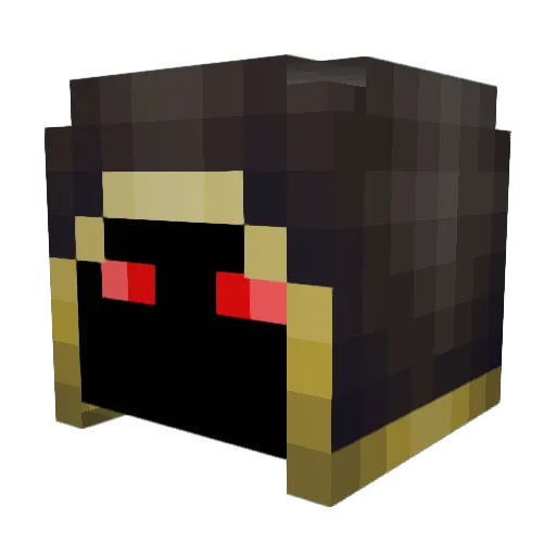 derechtedaddy Minecraft avatar head, 3D render