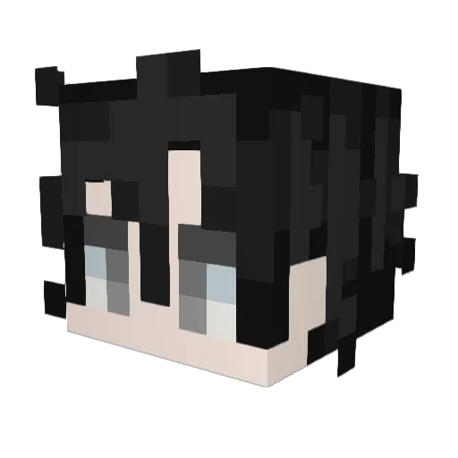 derek122206 Minecraft avatar head, 3D render