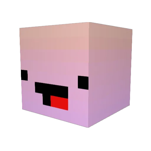 derek2006310 Minecraft avatar head, 3D render