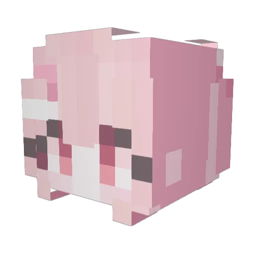 derevyanko07 Minecraft avatar head, 3D render