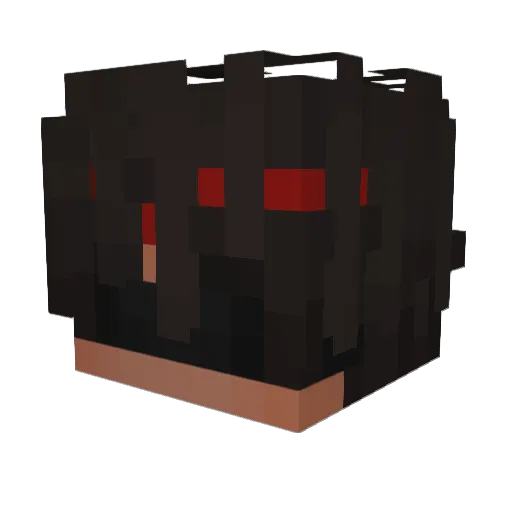 derickbambo Minecraft avatar head, 3D render