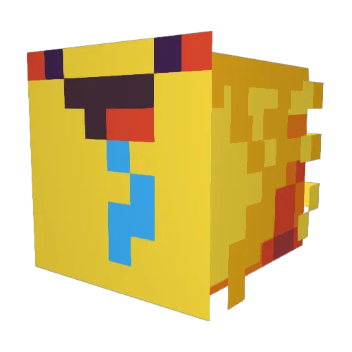deror1153 Minecraft avatar head, 3D render