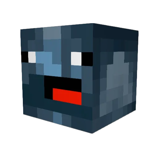 derpsquid1121 Minecraft avatar head, 3D render