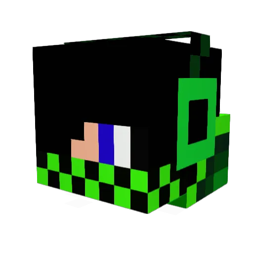 derpuschel100 Minecraft avatar head, 3D render