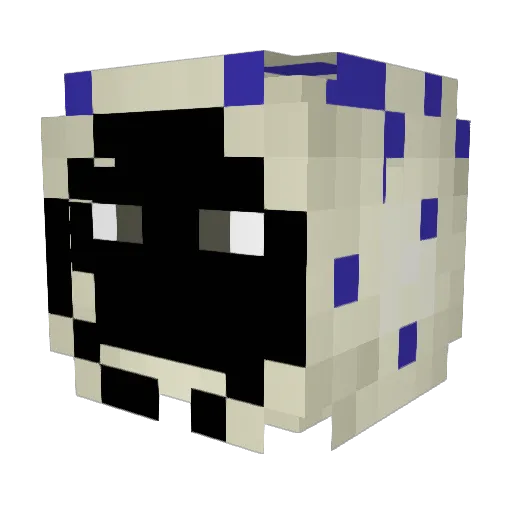 derpycake717 Minecraft avatar head, 3D render