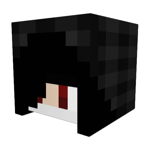 derrickphan95 Minecraft avatar head, 3D render