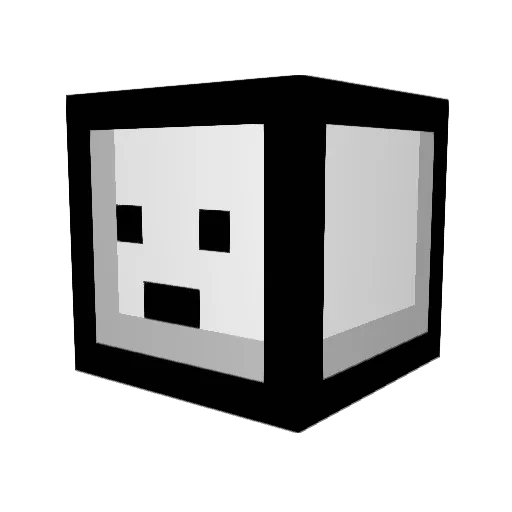 derto890 Minecraft avatar head, 3D render