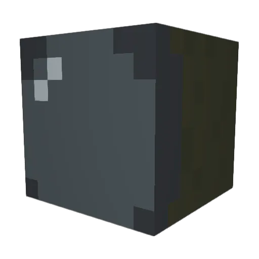 dertwise Minecraft avatar head, 3D render