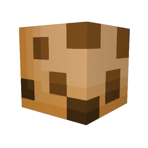 deschous Minecraft avatar head, 3D render