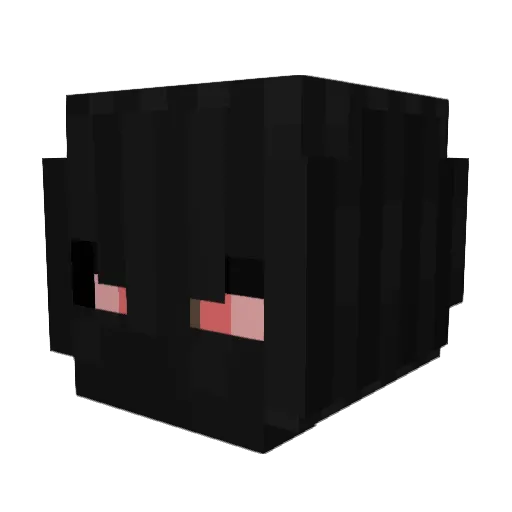 desempenho Minecraft avatar head, 3D render