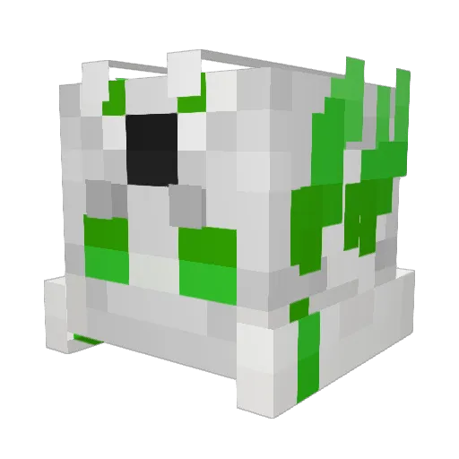desertbluffs2 Minecraft avatar head, 3D render