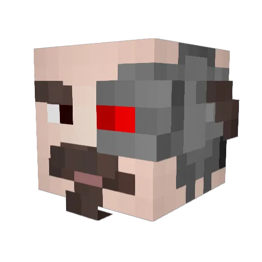 desist88 Minecraft avatar head, 3D render