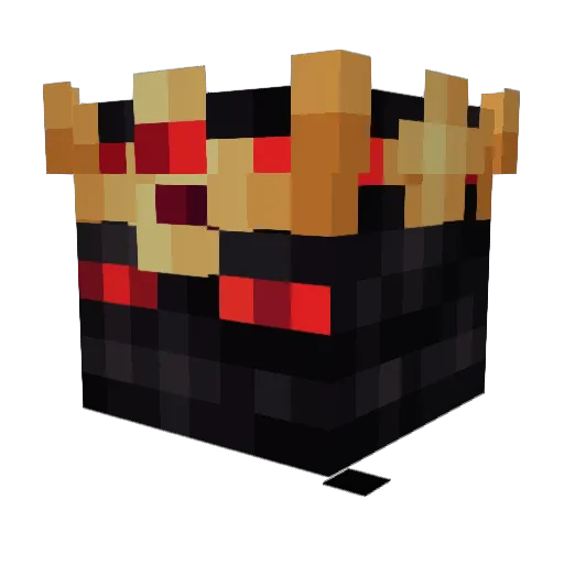 deskbot_007 Minecraft avatar head, 3D render