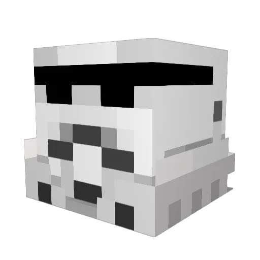deslona Minecraft avatar head, 3D render
