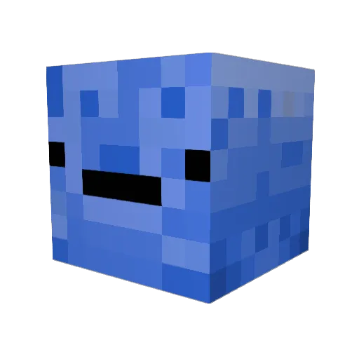 desmossa Minecraft avatar head, 3D render