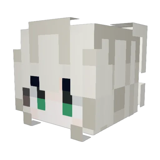 despicabelle Minecraft avatar head, 3D render