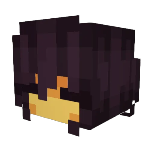 dessdessdessdess Minecraft avatar head, 3D render