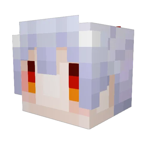 destiny6304 Minecraft avatar head, 3D render