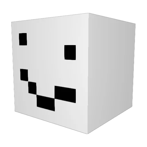 destoryer54 Minecraft avatar head, 3D render