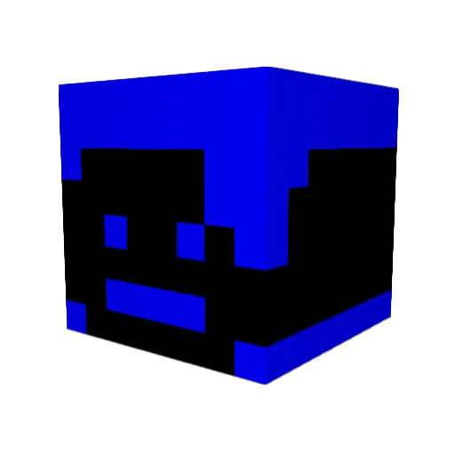 destroeur123 Minecraft avatar head, 3D render