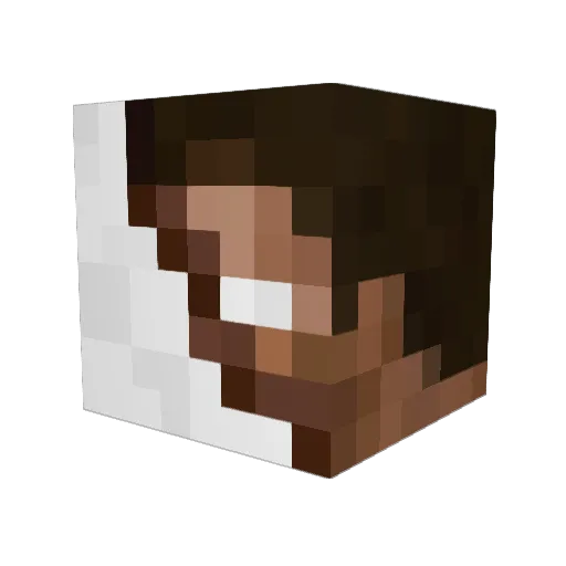 destroyer0530 Minecraft avatar head, 3D render
