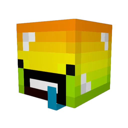 destroyer474 Minecraft avatar head, 3D render