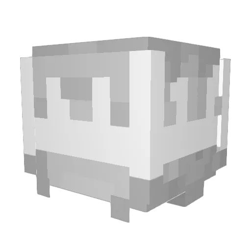 desuetude Minecraft avatar head, 3D render