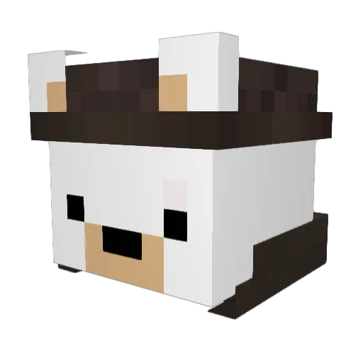detective_bear1 Minecraft avatar head, 3D render